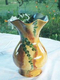 The decorated vases